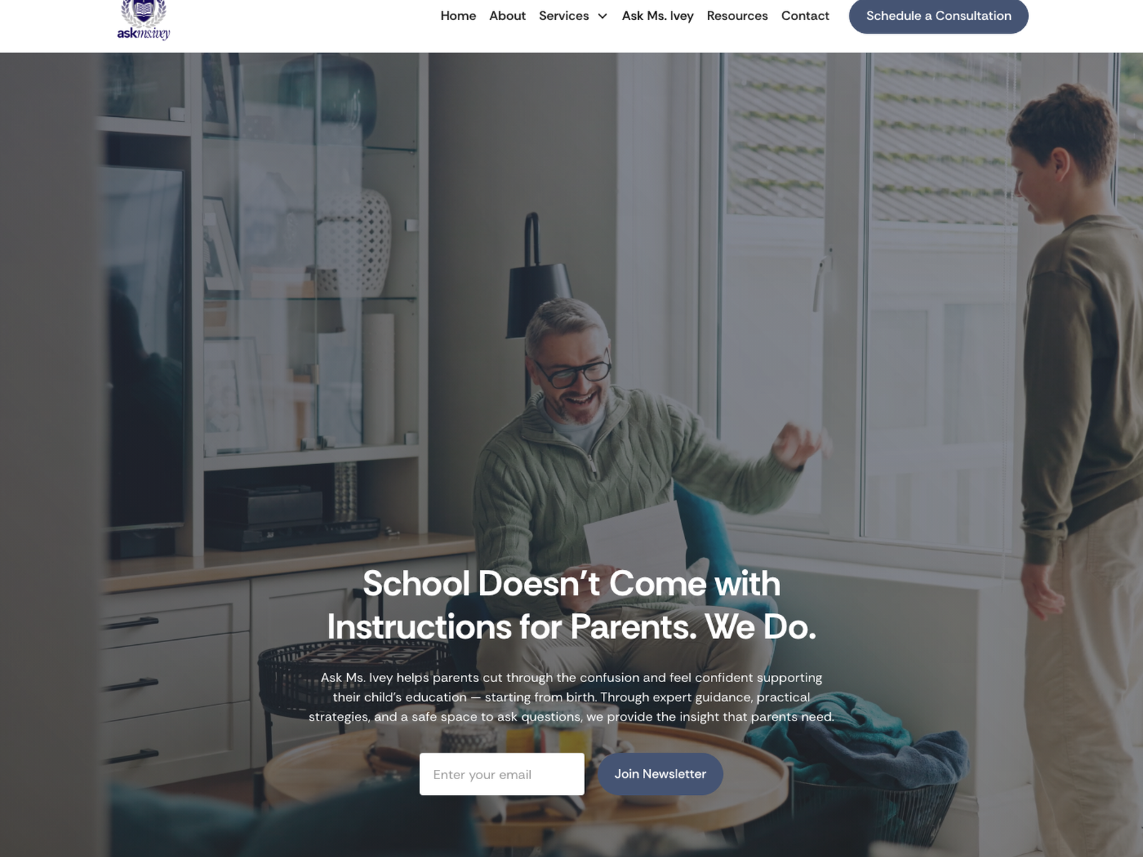 Ask Ms. Ivey owned public website